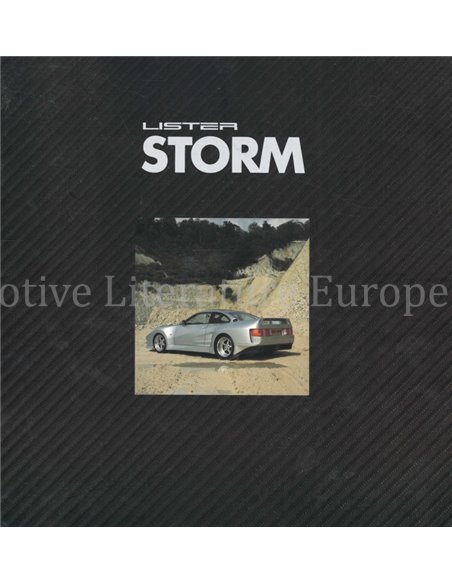 1993 LISTER STORM BROCHURE ENGLISH