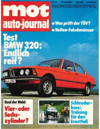 1976 MOT MAGAZINE 15 DUITS