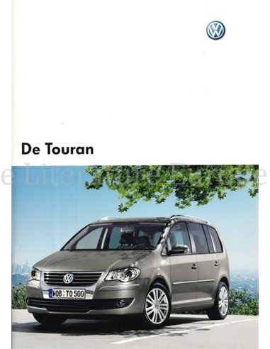 2007 VOLKSWAGEN TOURAN PORSPEKT NIEDERLÄNDISCH