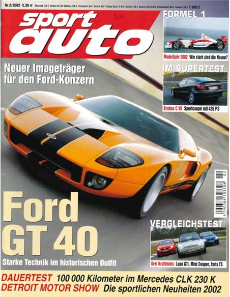 2002 SPORT AUTO MAGAZINE 02 DEUTSCH