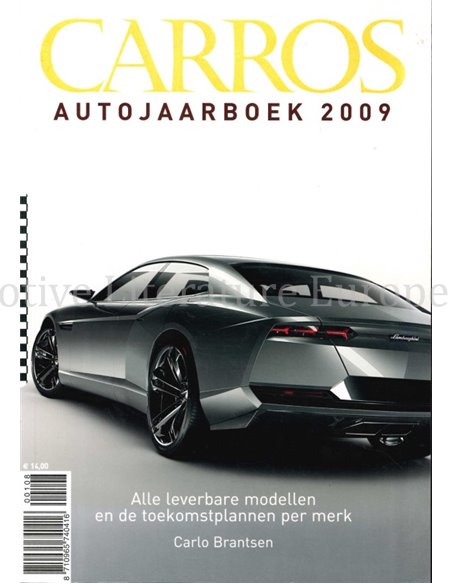 2009 CARROS JAHRBUCH NIEDERLÄNDISCH