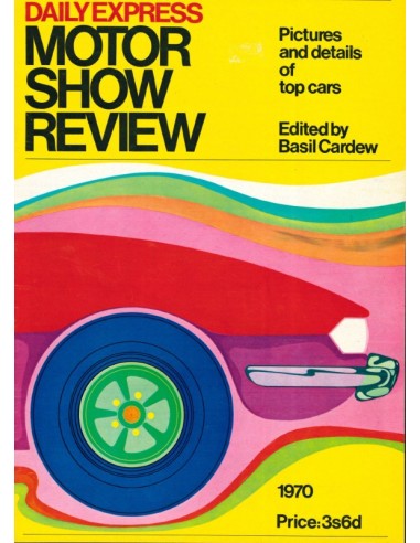 1970 Motor Show Review Jaarboek Engels