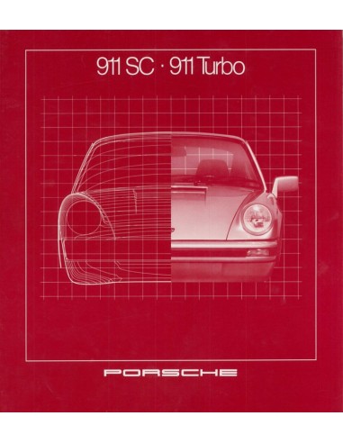 1981 PORSCHE 911 SC & TURBO BROCHURE ENGELS USA