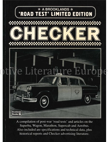 CHECKER, A BROOKLANDS ROAD TEST LIMITED EDITION