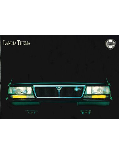 1990 LANCIA THEMA PROSPEKT NIEDERLÄNDISCH