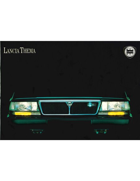 1990 LANCIA THEMA PROSPEKT NIEDERLÄNDISCH