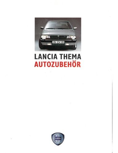 1990 LANCIA THEMA AUTOZUBEHÖR PROSPEKT DEUTSCH