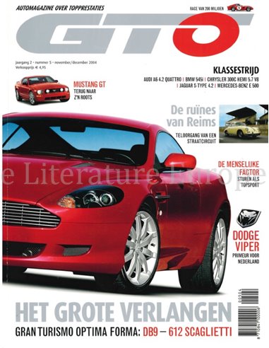 2004 GTO MAGAZIN 05 NIEDERLÄNDISCH