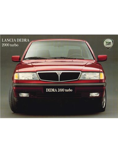 1991 LANCIA DEDRA 2000 BROCHURE ITALIAANS