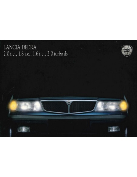 1992 LANCIA DEDRA BROCHURE NEDERLANDS