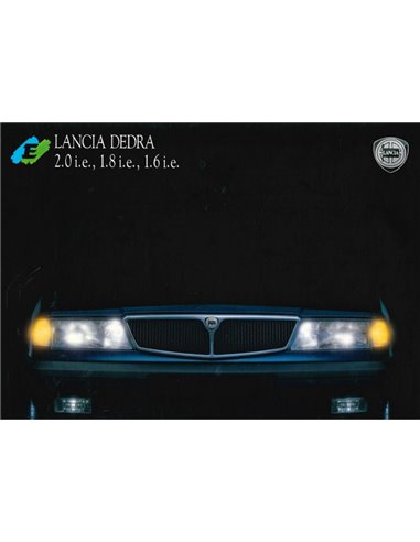 1990 LANCIA DEDRA PROSPEKT ITALIENISCH