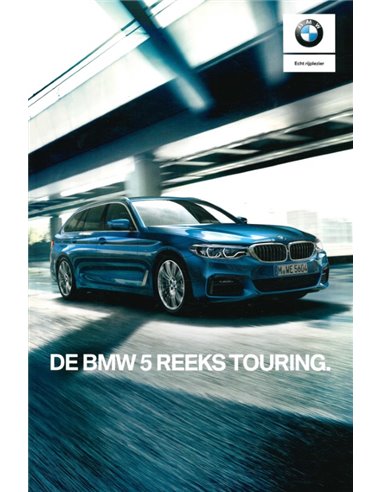 2018 BMW 5 SERIES TOURING BROCHURE DUTCH