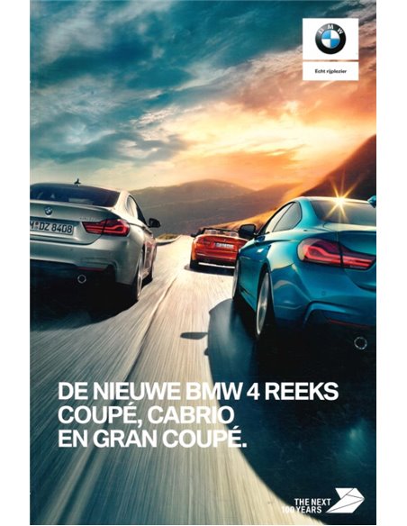 2017 BMW 4 SERIES BROCHURE DUTCH