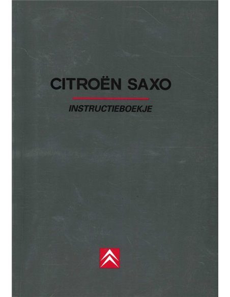 1997 CITROEN SAXO INSTRUCTIEBOEKJE NEDERLANDS