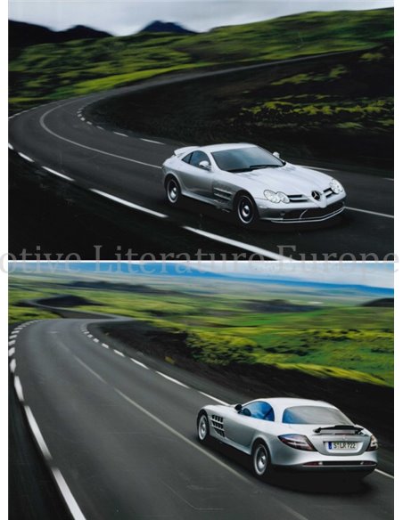 2003 MERCEDES BENZ SLR MCLAREN PERSMAP DUITS