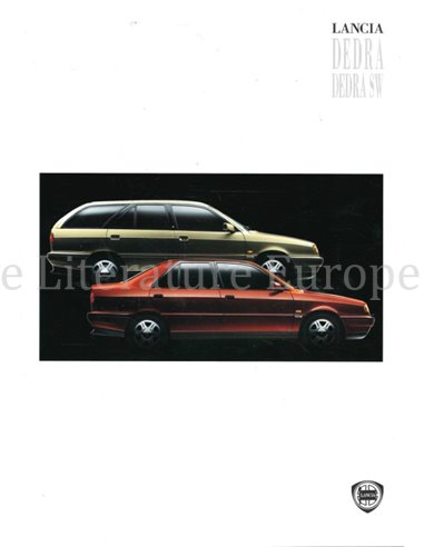 1998 LANCIA DEDRA BROCHURE NEDERLANDS