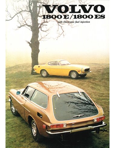 1971 VOLVO 1800 E | ES BROCHURE ENGLISH (US)