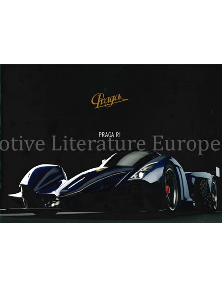 2012 PRAGA R1 BROCHURE ENGELS