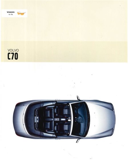 2003 VOLVO C70 CABRIOLET BROCHURE NEDERLANDS