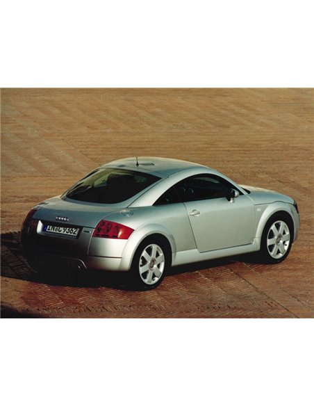 1998 AUDI TT COUPÉ PRESSKIT ENGLISH