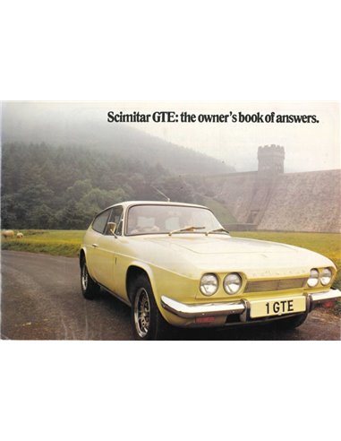 1973 SCIMITAR GTE BROCHURE ENGELS 