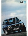 1990 VOLKSWAGEN GOLF BROCHURE ENGLISH | AFRICAN