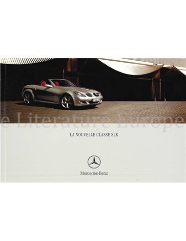 2004 MERCEDES BENZ SLK BROCHURE FRENCH