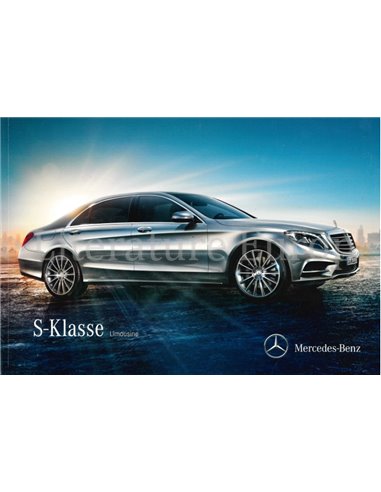 2015 MERCEDES BENZ S KLASSE BROCHURE DUITS