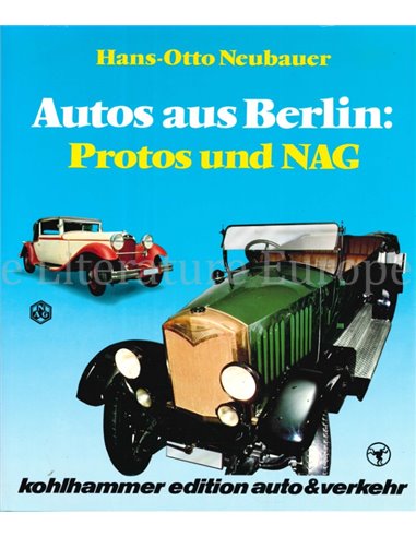 AUTOS AUS BERLIN: PROTOS UND NAG