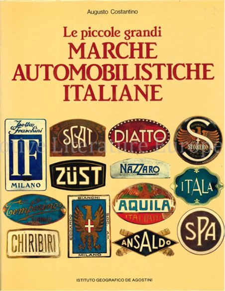 LE PICCOLE GRANDI, MARCHE AUTOMOBILISTICHE ITALIANE