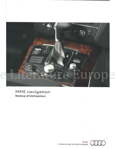 2011 AUDI MMI NAVIGATION BETRIEBSANLEITUNG FRANZÖSISCH