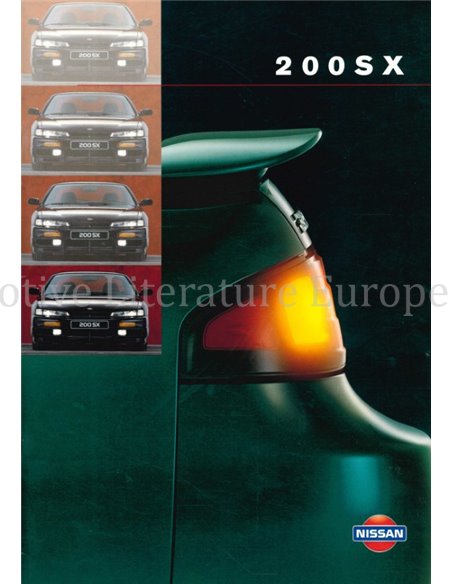 1998 NISSAN 200SX BROCHURE ENGELS