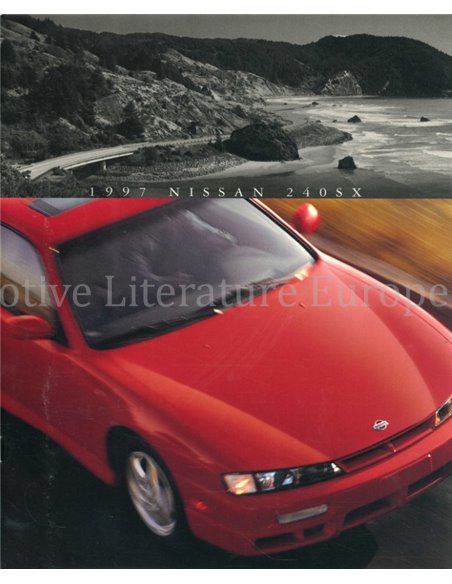 1997 NISSAN 240SX BROCHURE ENGELS (USA)