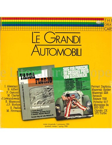 LE GRANDI AUTOMOBILI 11  (THE GREAT CARS)