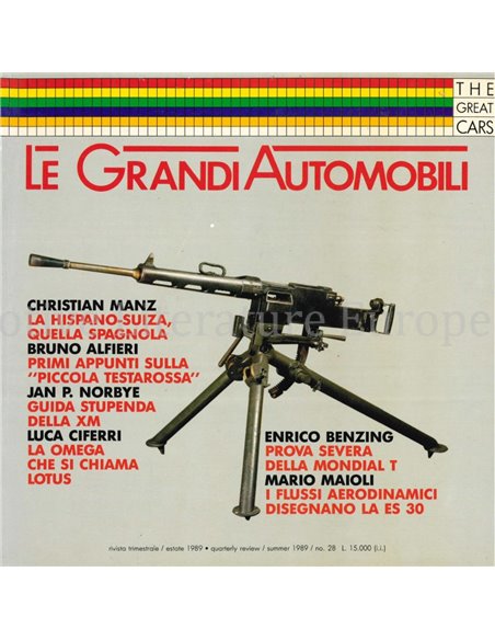 LE GRANDI AUTOMOBILI 28  (THE GREAT CARS)