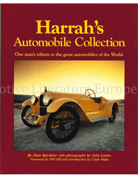 HARRAH'S AUTOMOBILE COLLECTION, ONE MAN'S TRIBUTE TO THE GREAT AUTOMOBILES OF THE WORLD