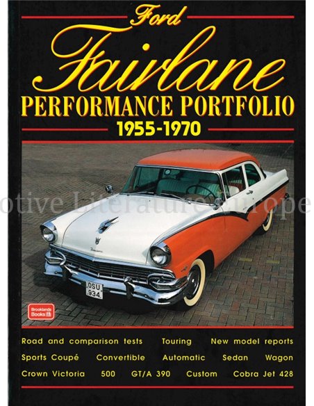 FORD FAIRLANE PERFORMANCE PORTFOLIO 1955-1970 (BROOKLANDS)