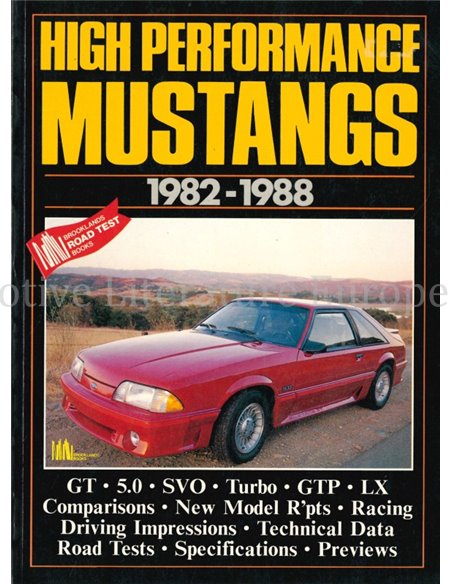 HIGH PERFORMANCE MUSTANGS 1982-1988 (BROOKLANDS ROAD TEST)