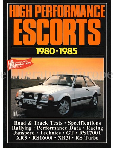 HIGH PERFORMANCE ESCORTS 1980-1985 (BROOKLANDS ROAD TEST)