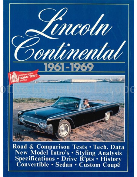 LINCOLN CONTINENTAL 1961 - 1969  (BROOKLANDS)