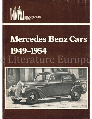 MERCEDES BENZ CARS 1949-1954  (BROOKLANDS)