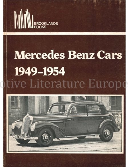 MERCEDES BENZ CARS 1949-1954  (BROOKLANDS)