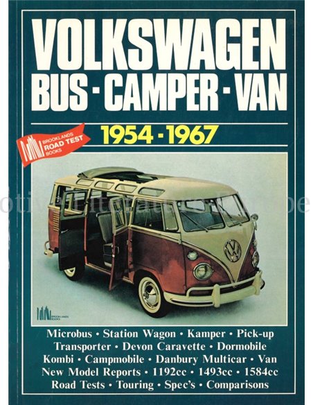VOLKSWAGEN BUS-CAMPER-VAN 1954-1967 (BROOKLANDS)