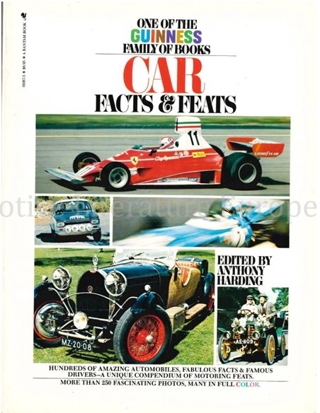 CAR FACTS & FEATS (ONE OF THE GUINESS FAMILY OF BOOKS)