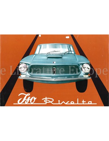 1962 ISO RIVOLTA IR 300 | IR 340 BROCHURE DUITS