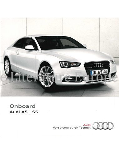 2014 AUDI A5 | S5 BETRIEBSANLEITUNG (ONBOARD) MEHRSPRACHIG