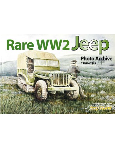 RARE WW II JEEP, PHOTO ARCHIVE 1940 TO 1945