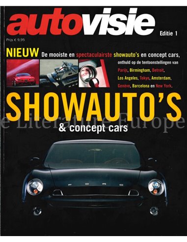 SHOWAUTO'S EN CONCEPT CARS  (AUTOVISIE EDITIE 1)