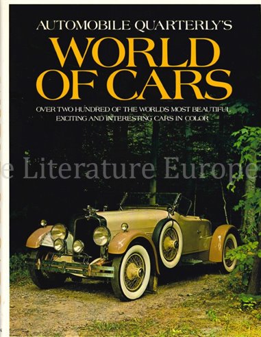 AUTOMOBILE QUARTERLY'S WORLD OF CARS