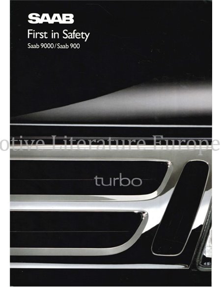 1988 SAAB 900 | 9000 BROCHURE NEDERLANDS